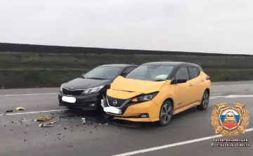 ДТП в Ростове. Фото пресс-службы Госавтоинспекции Ростовской области