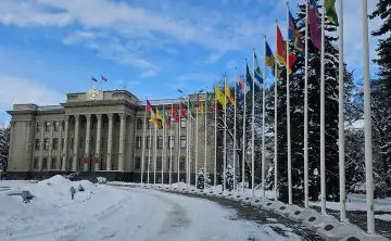 Здание Законодательного собрания Краснодарского края. Фото предоставлено ПАО «Ростелеком»