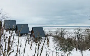 Домики. Фото ООО «Азовское взморье»