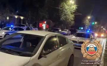 Мотоциклист не справился с управлением. Фото Госавтоинспекции Ростовской области