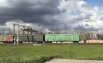 аграрии могут вывозить зерно по железной дороге через Санкт-Петербург. Фото donnews.ru