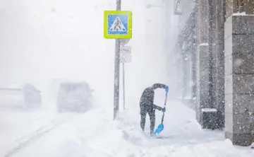 Снегопад. Фото Юрия Смитюка, ТАСС