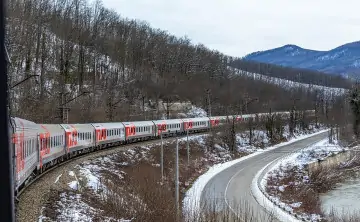 Поезд. Фото СКЖД