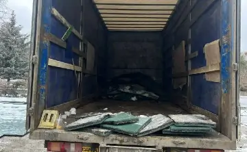 Демонтированное покрытие площадки. Фото из telegram-канала Зараба Киладзе