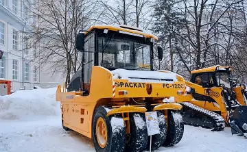 Беспилотный каток. Фото ФАУ «РОСДОРНИИ».