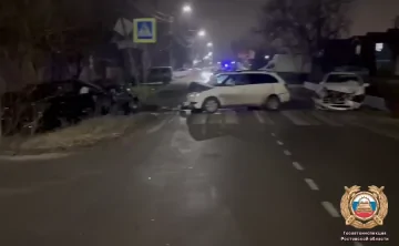 Место ДТП. Фото Госавтоинспекции Ростовской области