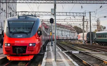 Электричка. Фото Северо-Кавказской пригородной пассажирской компании