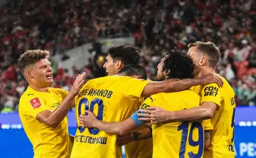 Футболисты. Фото пресс-службы ФК «Ростов»