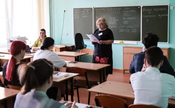 Школа. Фото Владимира Смирнова, ТАСС