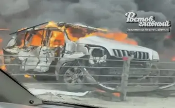 Место ДТП. Фото из группы «ВКонтакте» «Ростов Главный»