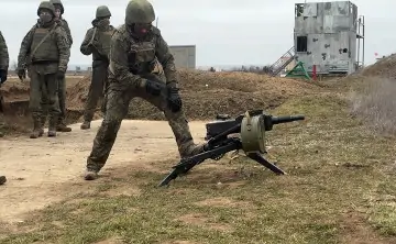Отработка стрельбы на полигоне ЮВО. Фото пресс-службы Южного военного округа
