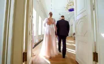 Свадьба. Фото Вячеслава Прокофьева, ТАСС