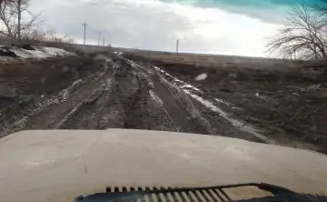 Дорога в СНТ. Фото Елены Котляровой.