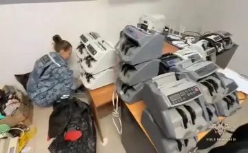 Обыск. Скриншот из видео из МАХ-канала Ирины Волк