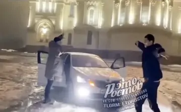 Танцы. Скриншот из видео паблика «Это Ростов» в социальной сети «ВКонтакте»