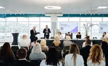 Круглый стол ассоциации отельеров АМОС в Сочи. Фото предоставлено ПАО «Ростелеком»