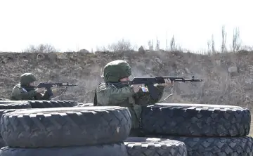 Контрактники. Фото пресс-службы ЮВО