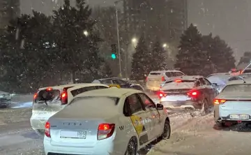 Скрябин: в феврале в Ростове совпал приход осадков и час пик. Фото donnews.ru