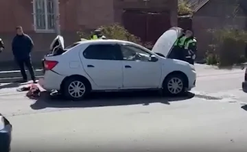 В Ростове в легковушке взорвался баллон с газом. Скриншот из видео Don Mash