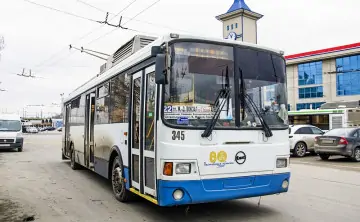 Троллейбус. Фото «Ростовской транспортной компании»