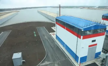 Багаевский гидроузел. Фото пресс-службы губернатора Ростовской области