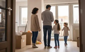 Семья. Фото сгенерировано нейросетью GigaChat