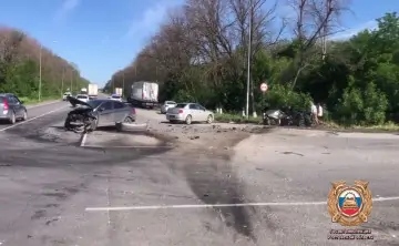 В аварии погибли два человека. Фото отдела пропаганды ГИБДД по Ростовской области.