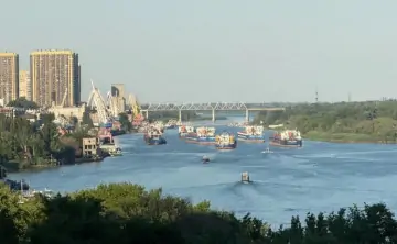Судоходство по Азово-Донскому морскому каналу было приостановлено 10 июля. Фото donnews.ru