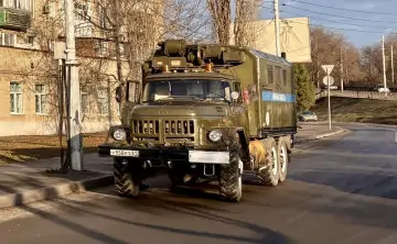 Зона ЧС оцеплена. Фото donnews.ru