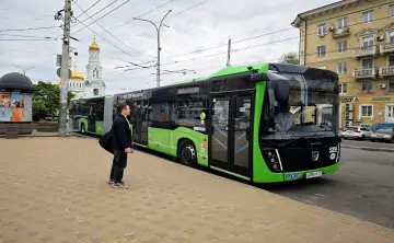 Сейчас на маршрутах ходят семь автобусов-«гармошек». Фото из группы «МУП МТК "Ростовпассажиртранс"» в социальной сети "ВКонтакте"