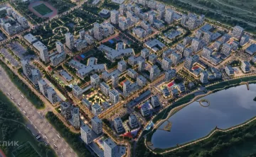 Рендер проекта "Донские легенды" ГК "Самолёт" с сайта domclick.ru