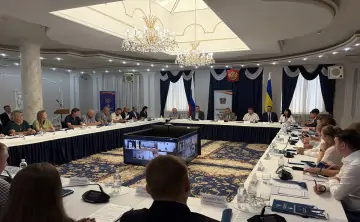 В мероприятии также принял участие член совета при Президенте России по правам человека и председатель ассоциации «Независимый общественный мониторинг» Александр Брод. Фото Общественной палаты Ростовской области