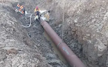 В начале года жители шахтёрских территорий больше недели сталкивались с перебоями воды. Фото ГУП РО «УРСВ»