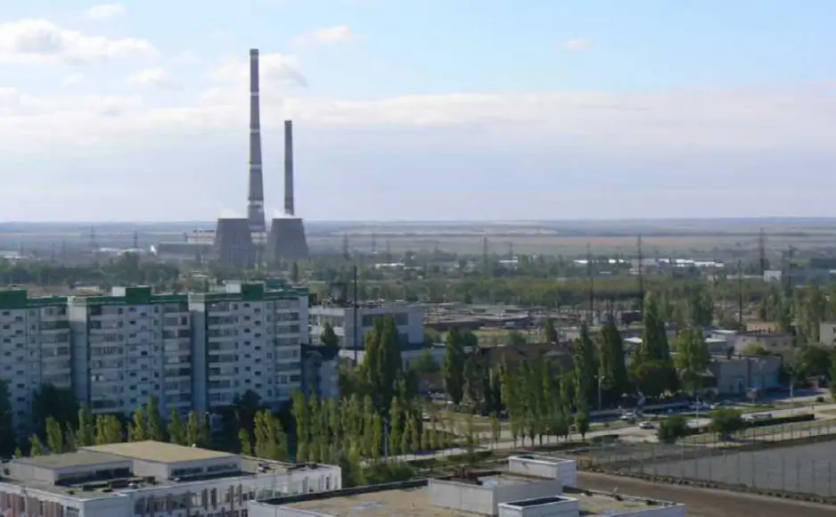 Промышленная зона Волгодонска. Фото Дмитрия Николенко