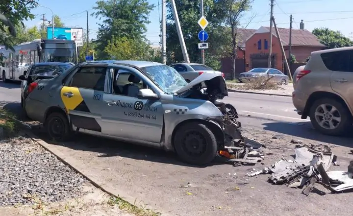 Фото с места ДТП отдела пропаганды регионального УГИБДД