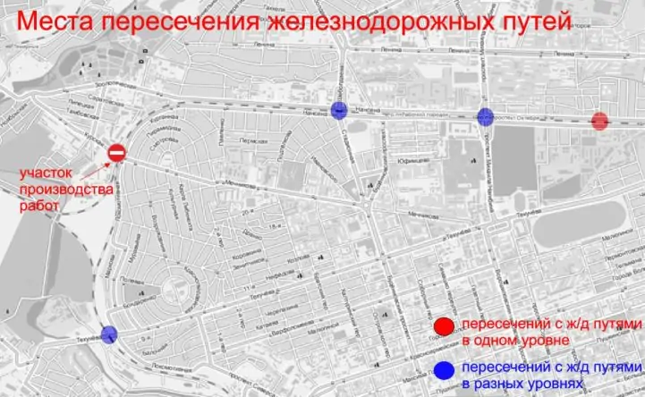 Переезд на Мечникова на карте. Схема администрации города