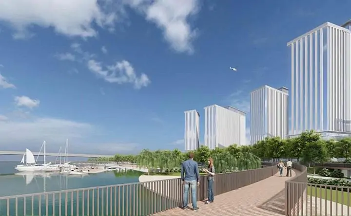 Эскиз застройки, предлагаемый  «НСК». Фото пресс-службы компании