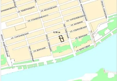 Участок под планировку с сайта администрации