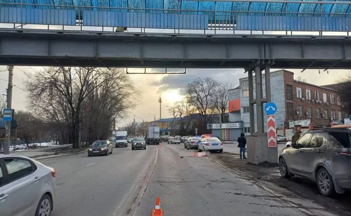 Фото с места ДТП отдела пропаганды УГИБДД по Ростовской области