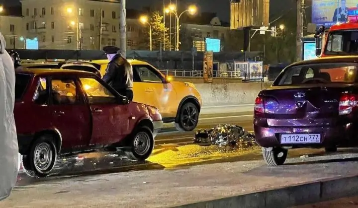 Фото с места ДТП из соцсети