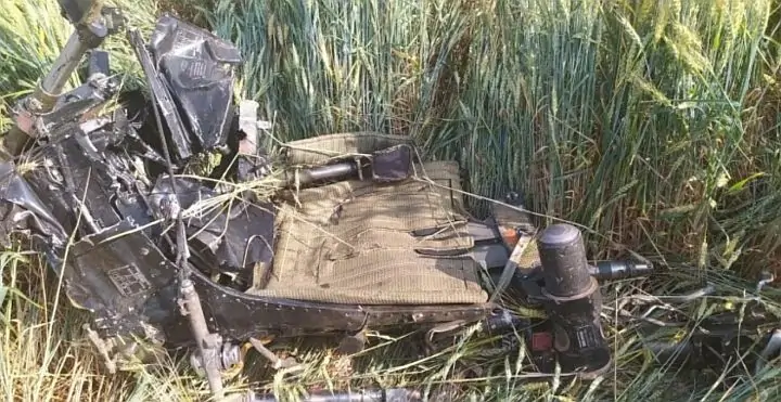 Пилот успел катапультироваться, но не выжил. Фото 161.ru
