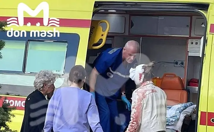 Фото с места происшествия Telegram-канала DonMash