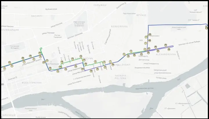 Новая схема движения. Картинка с сайта «Активный ростовчанин».