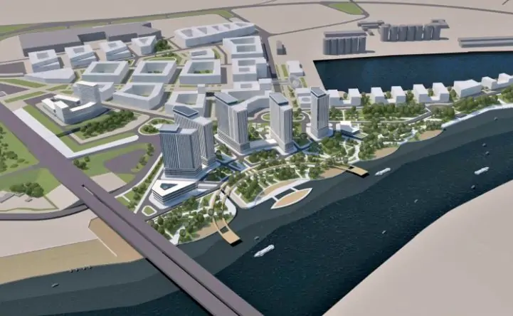 Эскиз застройки, предлагаемый  «НСК». Фото пресс-службы компании