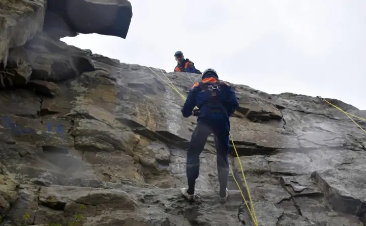 Тренировка спасателей. Фото donnews.ru