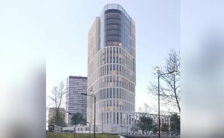 Рендер будущего здания. Изображение ГК 