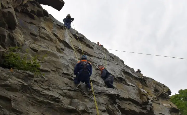 Тренировка спасателей. Фото donnews.ru