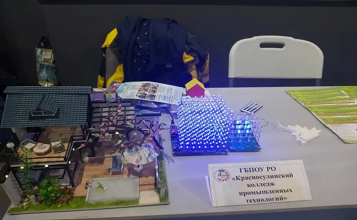 На ярмарке были представлены красивые макеты. Фото donnews.ru