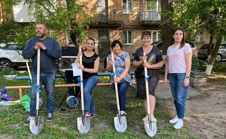 Праздник на Зоологической. Фото пресс-службы партии «Единая Россия»