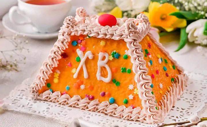 Творожная «Пасха царская». Фото из ТГ-канала «Золотого колоса»